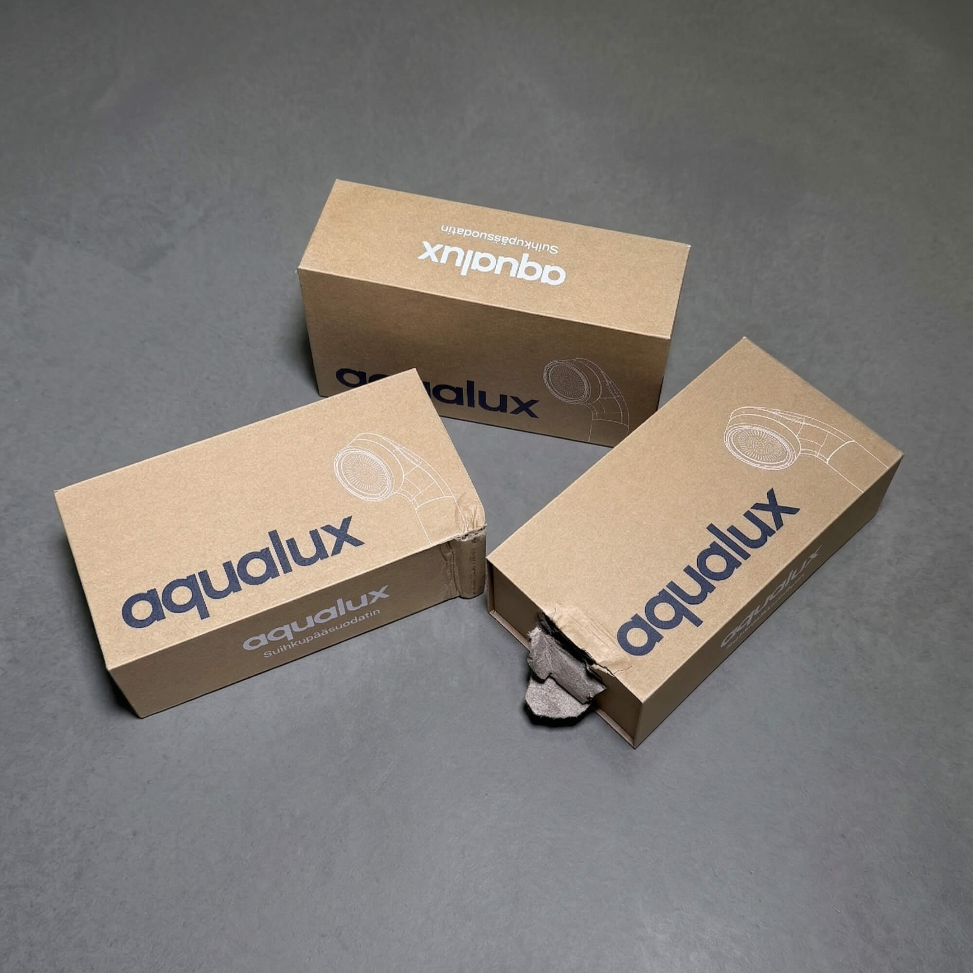 Aqualux Flow Suihkupääsuodatin (OUTLET)