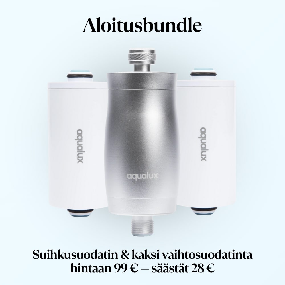 Aloitusbundle suihkuun